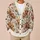 Highland Cow Floral Farmhouse Style For Cozy Fall Layering And Country Gift Giving All-over Print Knitted Cardigan - 6