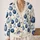 Blue Pumpkin Autumn Motif for Cozy Fall Outings and Everyday Seasonal Style Lovers All-over Print Knitted Cardigan - 2