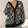 Monochrome Skeletons For Halloween Layers And Everyday Gothic Style For Women Fans All-over Print Knitted Cardigan - 4