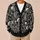 Monochrome Skeletons For Halloween Layers And Everyday Gothic Style For Women Fans All-over Print Knitted Cardigan - 6
