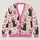 Pink Halloween Cats And Pumpkins For Cozy Autumn Layering Women's Everyday Style Looks All-over Print Knitted Cardigan - 1