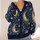 Celestial Moon And Star Night Sky For Bohemian Layering And Everyday Astrology Style All-over Print Knitted Cardigan - 4
