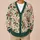 Christmas Holly Berry Botanical Winter Holiday Style For Women And Cozy Gatherings All-over Print Knitted Cardigan - 6
