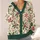 Christmas Holly Berry Botanical Winter Holiday Style For Women And Cozy Gatherings All-over Print Knitted Cardigan - 4