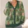 Sage Green Christmas Trees and Ornaments for Cozy Holiday Gatherings, Parties and Gifting All-over Print Knitted Cardigan - 4