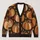 Patchwork Pumpkin Harvest Style For Autumn Gatherings And Everyday Boho Layering All-over Print Knitted Cardigan - 1