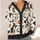Halloween Cow Witch Motifs for Cozy Autumn Layering Gift for Farmhouse Animal Lovers and Teens All-over Print Knitted Cardigan - 4