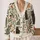 Whimsical Cat Botanical Motifs For Cozy Everyday Layering And Nature-Loving Women All-over Print Knitted Cardigan - 2