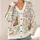 Brown Bear Rabbit Woodland Wildflower Style For Cozy Everyday Layering Women Nature Lovers All-over Print Knitted Cardigan - 4