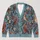 Red Cardinals and Berry Branches for Cozy Winter Layering and Holiday Nature Style All-over Print Knitted Cardigan - 1