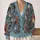 Red Cardinals and Berry Branches for Cozy Winter Layering and Holiday Nature Style All-over Print Knitted Cardigan - 2