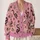 Mystical Snake Skull and Gothic Eye Motifs for Autumn Layering, Women's Vacation Style All-over Print Knitted Cardigan - 2