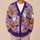 Halloween Ghosts and Pumpkins for Cozy Autumn Outings and Festive Gatherings Women All-over Print Knitted Cardigan - 6