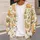 Golden Retriever Puppy Playtime For Dog Lovers, Casual Weekend Style For Women All-over Print Knitted Cardigan - 5
