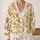 Golden Retriever Puppy Playtime For Dog Lovers, Casual Weekend Style For Women All-over Print Knitted Cardigan - 2