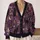 Vintage Gothic Cat And Moon Motifs For Autumn Layering, Witchy Everyday Style For Women All-over Print Knitted Cardigan - 2