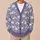 Pastel Rainbow Clouds for Cheerful Casual Layering in Fall and Winter Wear, Women All-over Print Knitted Cardigan - 6