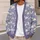 Pastel Rainbow Clouds for Cheerful Casual Layering in Fall and Winter Wear, Women All-over Print Knitted Cardigan - 5