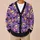 Cute Skull Bats And Flower Motifs For Playful Autumn Layering, Women's Gothic Style All-over Print Knitted Cardigan - 6