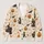 Black Cat Halloween Witch Motifs For Cozy Autumn Layering, Women's Gothic Style Wear All-over Print Knitted Cardigan - 1