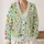 Playful Yellow And Pink Dog Motif For Spring Outings And Casual Everyday Style All-over Print Knitted Cardigan - 2