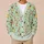 Playful Yellow And Pink Dog Motif For Spring Outings And Casual Everyday Style All-over Print Knitted Cardigan - 6
