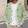 Playful Yellow And Pink Dog Motif For Spring Outings And Casual Everyday Style All-over Print Knitted Cardigan - 5