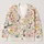 Colorful Hummingbird Floral Motif for Spring Vacation Style and Everyday Elegance All-over Print Knitted Cardigan - 1