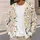Colorful Hummingbird Floral Motif for Spring Vacation Style and Everyday Elegance All-over Print Knitted Cardigan - 5