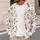 Watercolor Snowman Holiday Motifs for Cozy Winter Layering and Festive Everyday Wear All-over Print Knitted Cardigan - 5