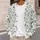 Blue Botanical Blossoms for Everyday Layering and Casual Weekend Style for Women, Giftable All-over Print Knitted Cardigan - 5