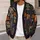 Halloween Skeletons and Spooky Graveyard for Trick-or-Treat Night Celebrations All-over Print Knitted Cardigan - 5