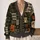 Halloween Raven Moon Pumpkin Patchwork for Spooky Season Gifts and Autumn Style All-over Print Knitted Cardigan - 2