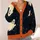 Haunted House Ghosts and Pumpkins for Spooky Halloween Nights and Fall Gatherings All-over Print Knitted Cardigan - 4