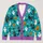 Halloween Pumpkin Ghost Cat Spooky Autumn Style for Fall Celebrations and Parties All-over Print Knitted Cardigan - 1