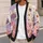 Cute Ghosts, Pumpkins and Spiderwebs for Cozy Halloween Fall Outfits and Gatherings All-over Print Knitted Cardigan - 5