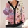 Cute Ghosts, Pumpkins and Spiderwebs for Cozy Halloween Fall Outfits and Gatherings All-over Print Knitted Cardigan - 4