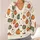 Colorful Pumpkin Harvest Motifs for Cozy Halloween Layering, Women and Fall Lovers All-over Print Knitted Cardigan - 4