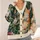 Orange Tabby Tea Garden Scene for Cozy Everyday Layering and Casual Elegance Style All-over Print Knitted Cardigan - 4