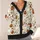 Ghost Pumpkin Halloween Autumn Layering Gift For Women And Cozy Seasonal Weekend Style All-over Print Knitted Cardigan - 4