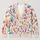 Colorful Skeleton Hand Motifs for Halloween Layering and Everyday Women’s Style All-over Print Knitted Cardigan - 1