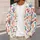Colorful Skeleton Hand Motifs for Halloween Layering and Everyday Women’s Style All-over Print Knitted Cardigan - 5