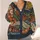 Multicolor Patchwork Motifs for Creative Everyday Layering and Weekend Outfits for Youth All-over Print Knitted Cardigan - 4