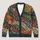 Multicolor Patchwork Motifs for Creative Everyday Layering and Weekend Outfits for Youth All-over Print Knitted Cardigan - 1