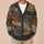 Multicolor Patchwork Motifs for Creative Everyday Layering and Weekend Outfits for Youth All-over Print Knitted Cardigan - 6