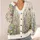 Wildflower Meadow And Fluttering Butterflies For Springtime Days And Youthful Style All-over Print Knitted Cardigan - 4