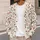 Robin And Rosehip Woodland Motifs For Cozy Everyday Layering And Nature Lovers All-over Print Knitted Cardigan - 5