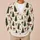 Christmas Trees and Rust Bows for Cozy Holiday Gatherings and Winter Celebrations All-over Print Knitted Cardigan - 6
