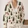 Christmas Trees and Rust Bows for Cozy Holiday Gatherings and Winter Celebrations All-over Print Knitted Cardigan - 2