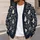 Ghost And Wildflower Motifs For Cozy Autumn Halloween Outings And Everyday Wear All-over Print Knitted Cardigan - 5